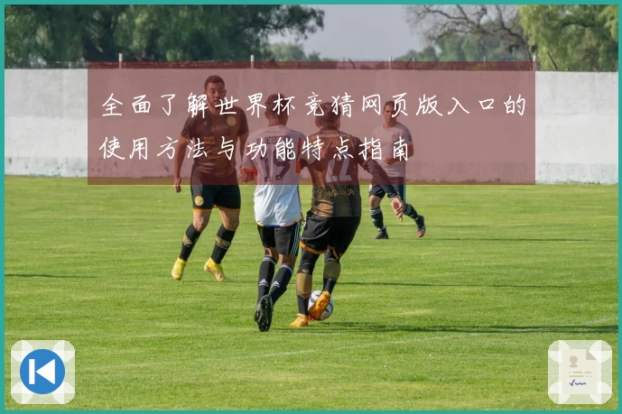 全面了解世界杯竞猜网页版入口的使用方法与功能特点指南