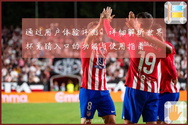 通过用户体验评测，详细解析世界杯竞猜入口的功能与使用指南